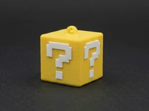 Super Mario ?-Box - Keychain - No AMS