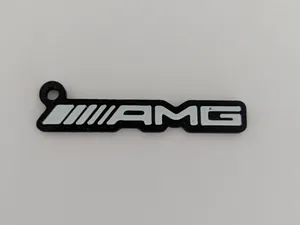 Mercedes Benz AMG logo keychain