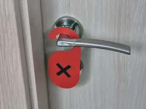 Door handle sign 2