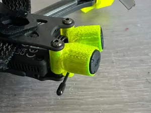 Quadmula Siren F5 S2 antenna mount for DJI O4 Pro