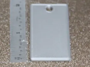 Keychain Blank 30x50mm 2mm Corners