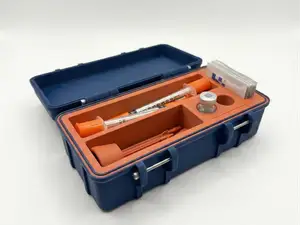 Peptide \ HRT \ TRT Injector Combo Travel Case