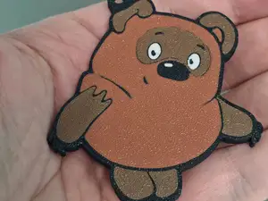 Winnie the Pooh keychain (double sided)