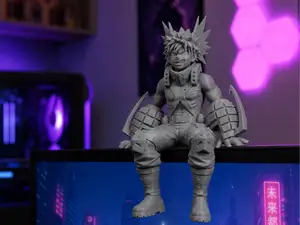 Bakugo Monitor Buddy – Anime Desk Companion 