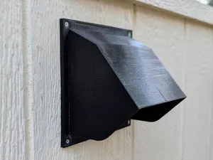 120/140mm Fan Wall Vent Hood - Quiet Airflow