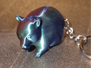 Schlüsselanhänger-Wombat
