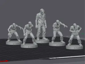 DnD - Zombie Horde – 6er Set Untote