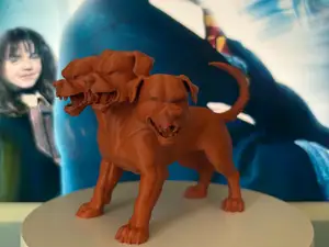 Fluffy perro de 3 cabezas Harry Potter