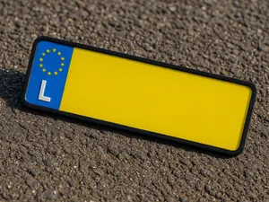 Nummernschild (EU-Style) – 3D Modell (Luxemburg)