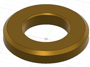 Parametrische Unterlegscheibe – konfigurierbar