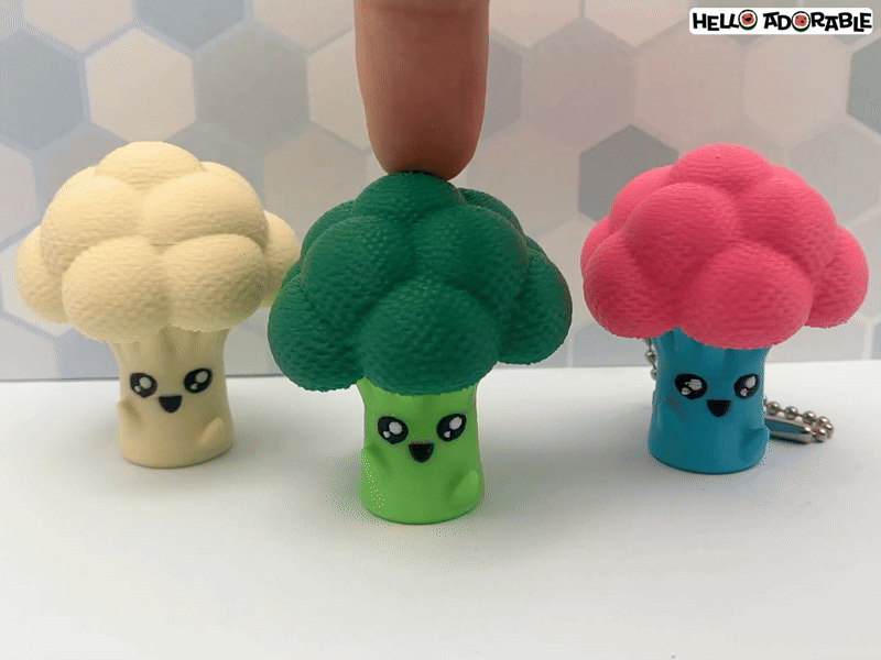 Broccoli Clicker Fidget Toy