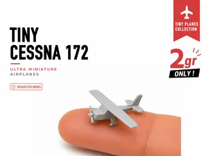Tiny Cessna 172 - Mini Planes Series