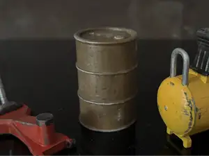 Oil Barrel - 1:32 to 1:10 scale & free scalable