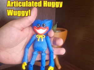 Huggy Wuggy - Minimal Supports - Articulated!