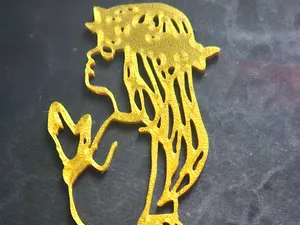 Communion cake/bouquet topper Girl