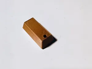 Gold bar keychain