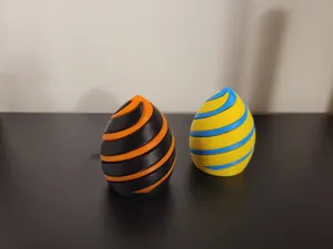 Uovo di Pasqua a spirale