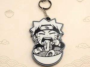 adorable ramen Naruto keychain