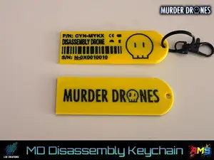 Murder Drones Disassembly Wristband Keychain