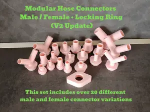 Modular Hose Connectors V2 + Y Splitters
