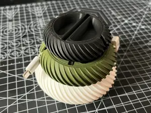 旋转绕线器 cable winder,一体打印无需支撑!