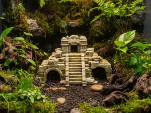 Azteken Tempel Versteck