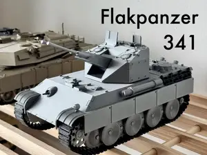 Flakpanzer 341 Anti aircraft Tank Panther 1:35