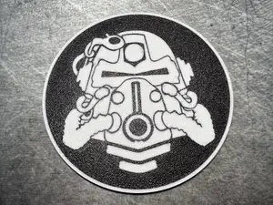 Multimaterial Coaster - Fallout PowerArmor Helmet