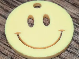 Smiley Face Keychain