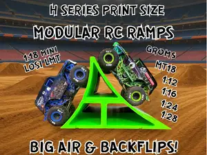MONSTER TRUCK BACKFLIP/LAUNCH RAMP LOSI MINI LMT