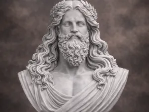 Zeus (Giove) – Busto Classico del Re dell’Olimpo