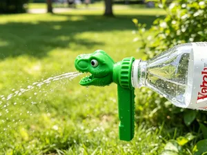 霸王龙水枪 霸王龙矿泉水枪口哨 霸王龙矿泉水瓶子水枪(拆件)