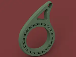 spinning key chain