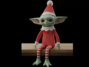 Grogu On a Shelf