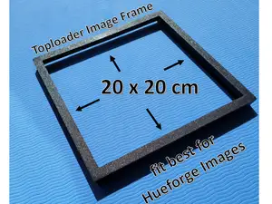 Toploader Image Frame 20x20 cm / Hueforge Pictures