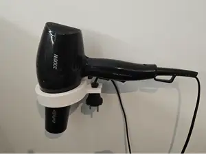 Universal Hairdryer Wall Mount