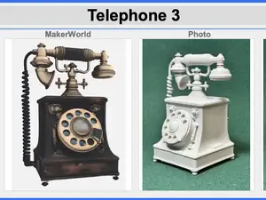 RPG • Dollhouse • Mini: Victorian Era Telephone 3