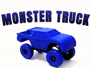 Ultimate Mini Monster truck - 3D printable model