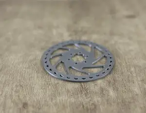 Bike brake rotor coaster