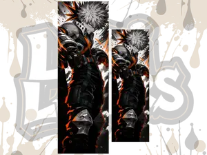 Bakugo Hueforge Bookmark