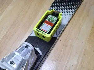 Jaegermeister holder for ski and snowboard gadget