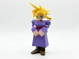 Final Fantasy VII - CLOUD DRESS - MULTIPART - FF7
