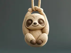 Sloth bead, paracord, bracelets, EDC, Hoodie