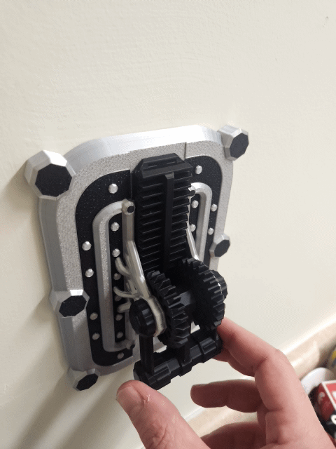 MECHANICAL ROCKER LIGHT SWITCH COVER