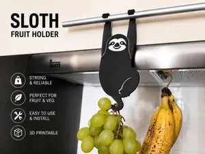 Sloth Fruit Holder | Cute Kitchen Hanging Hook