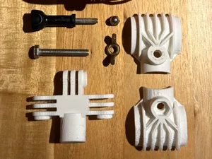 Windsurf mast mount for Gopro