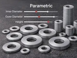 Parametrische Distanz und Beilagscheibe