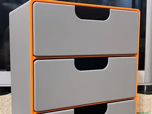 Large Storage Shelf with Drawers