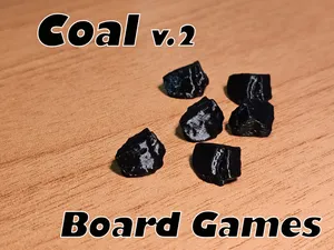 Coal v.2 - Board Game / Carbone v.2