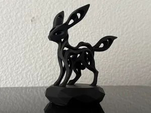 Umbreon Art Sculpture (Pokemon)